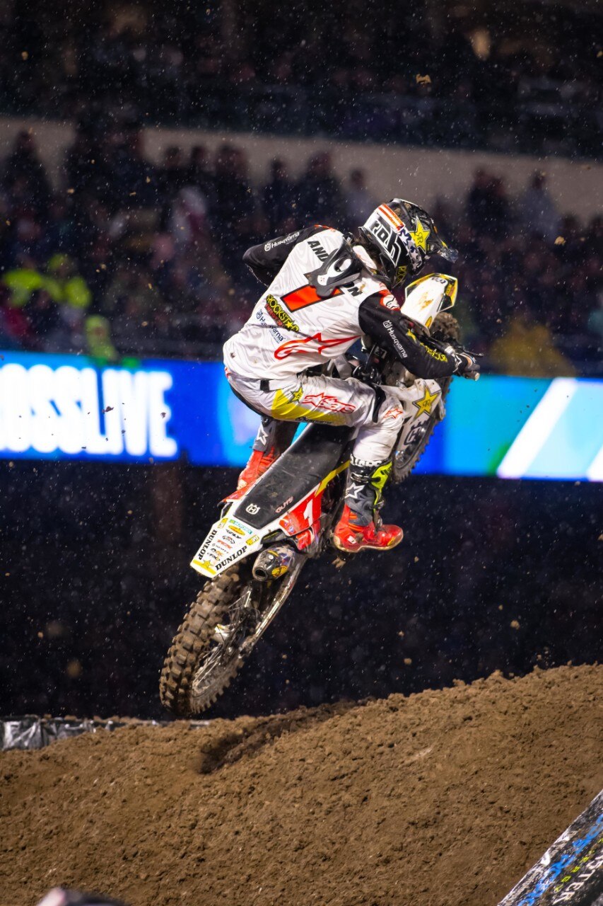 AMA Supercross 2019, Justin Barcia si aggiudica Anaheim1